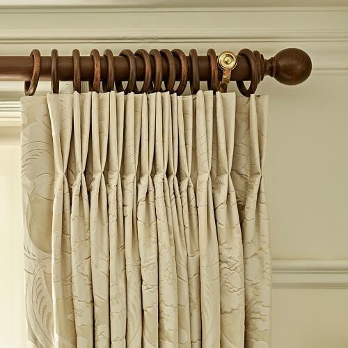 Double Pinch <br>Pleat Curtains 